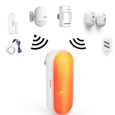 tiiwee A3 Sirène d'Extérieur pour le système d'Alarme Tiiwee - Sans Fil