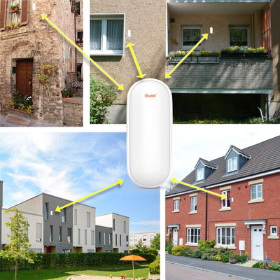 tiiwee A3 Sirène d'Extérieur pour le système d'Alarme Tiiwee - Sans Fil