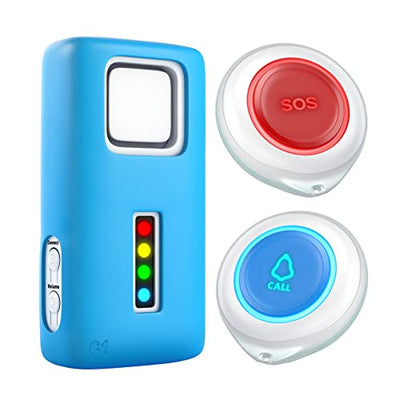 TéLéAvertisseur de Soignant, Boutons de Panique sans Fil Longue TéLéAvertisseur de Soignant, Boutons de Panique sans Fil Longue