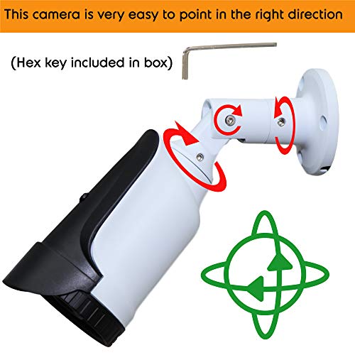 tiiwee Caméra de Sécurité Factice