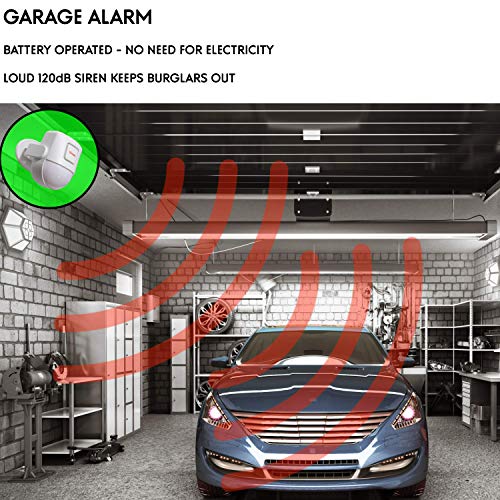 tiiwee X4 Détecteur de Mouvement et Alarme à Sirène