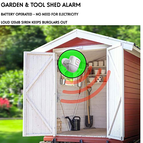 tiiwee X4 Détecteur de Mouvement et Alarme à Sirène